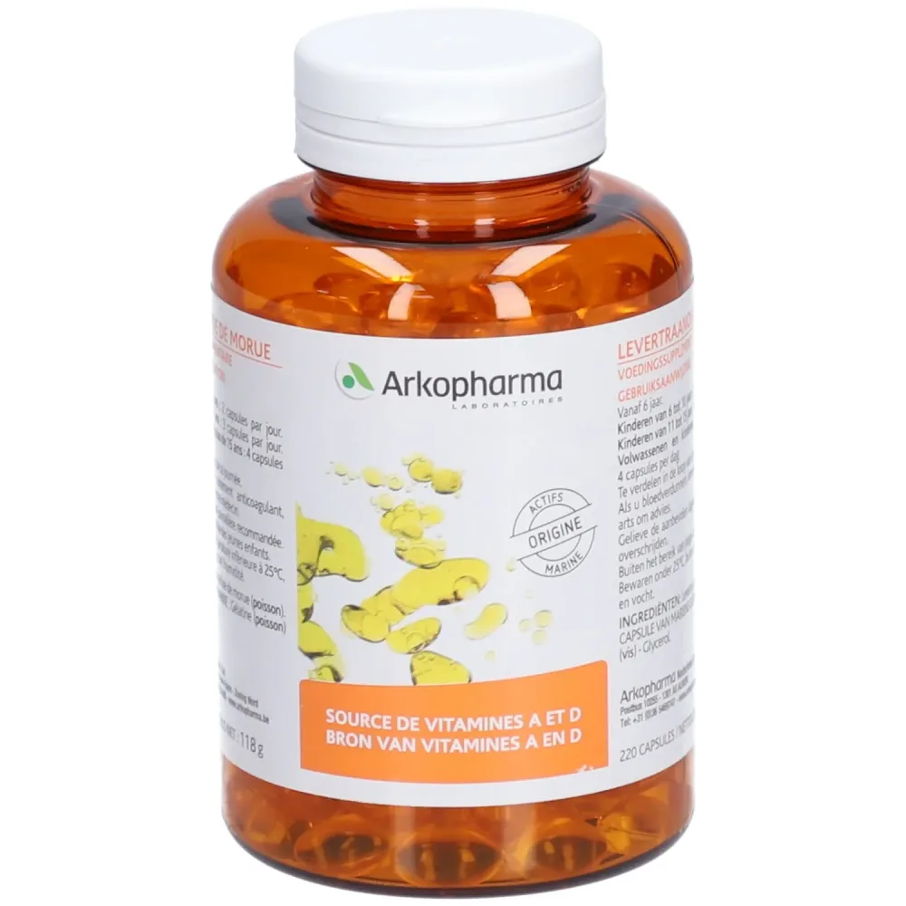 Arkopharma Arkogélules® Dorschleberöl