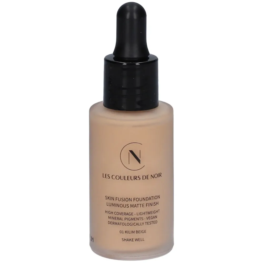 Les Couleurs de Noir Skin Fusion Foundation 01 Kilim Beige