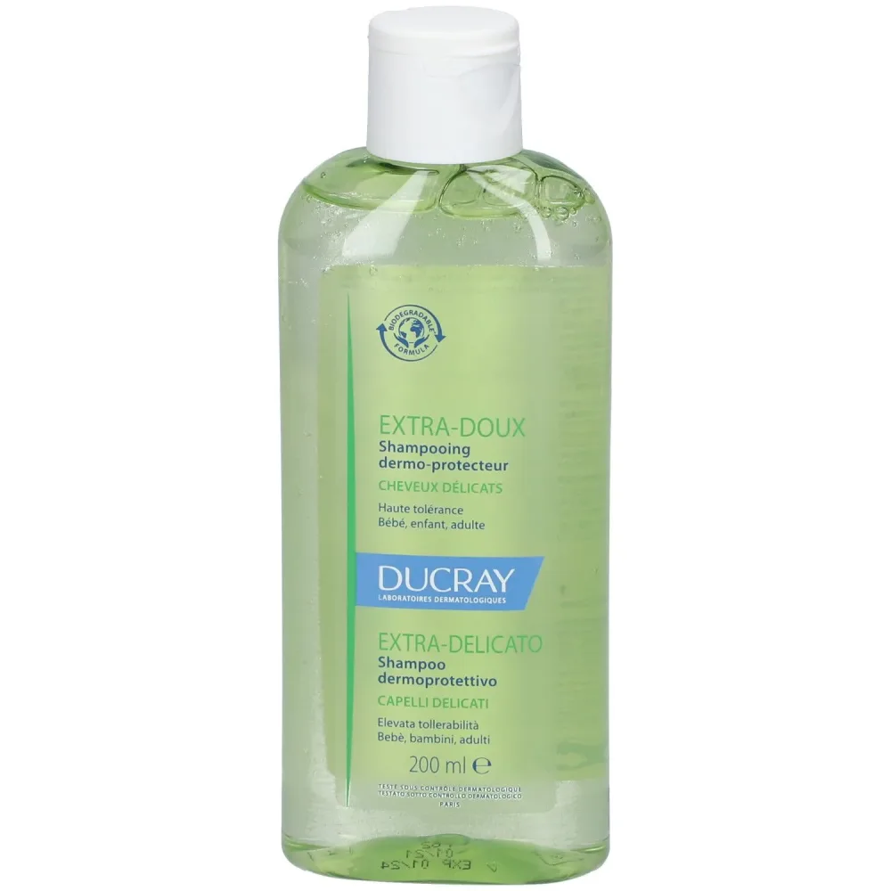 Ducray - EXTRA-DOUX Shampoo mit Kopfhautschutz, 200 ml