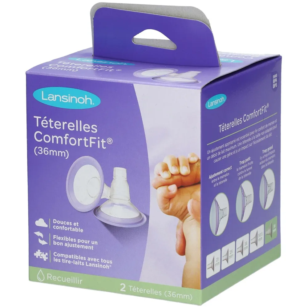 Lansinoh® ComforFit® Saugaufsätze XL 36 mm