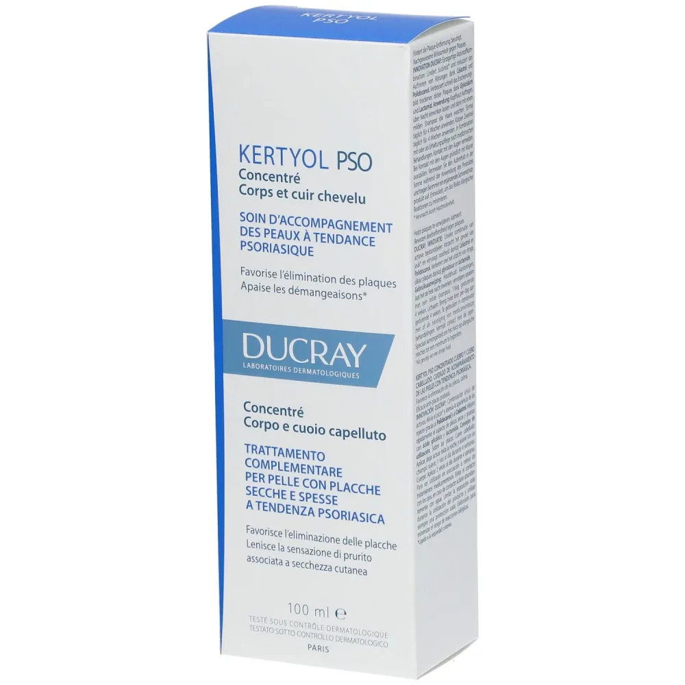 Ducray - KERTYOL PSO Konzentrat bei Psoriasis, 100  ml