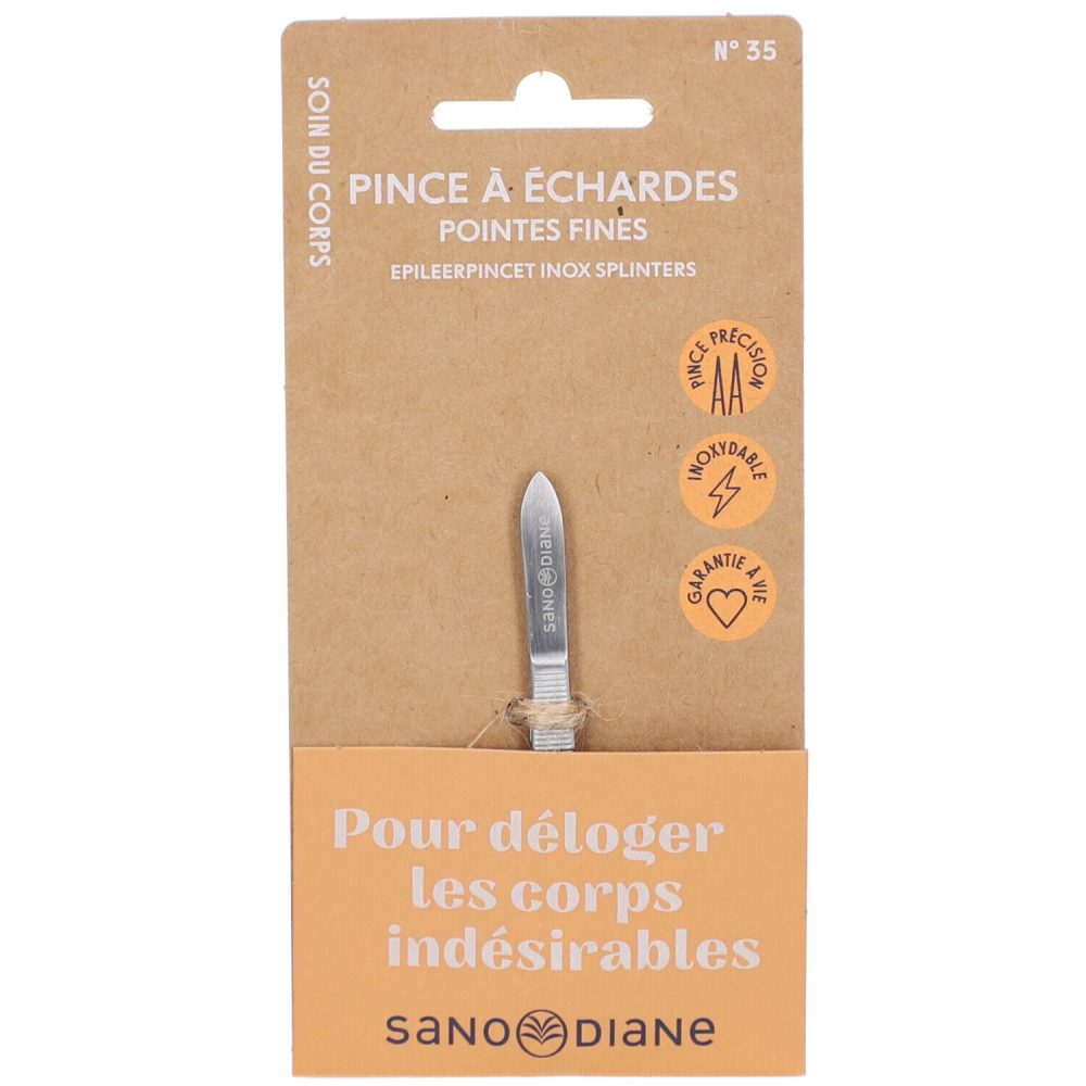 Sanodiane Splitterpinzette Inox Nr. 35