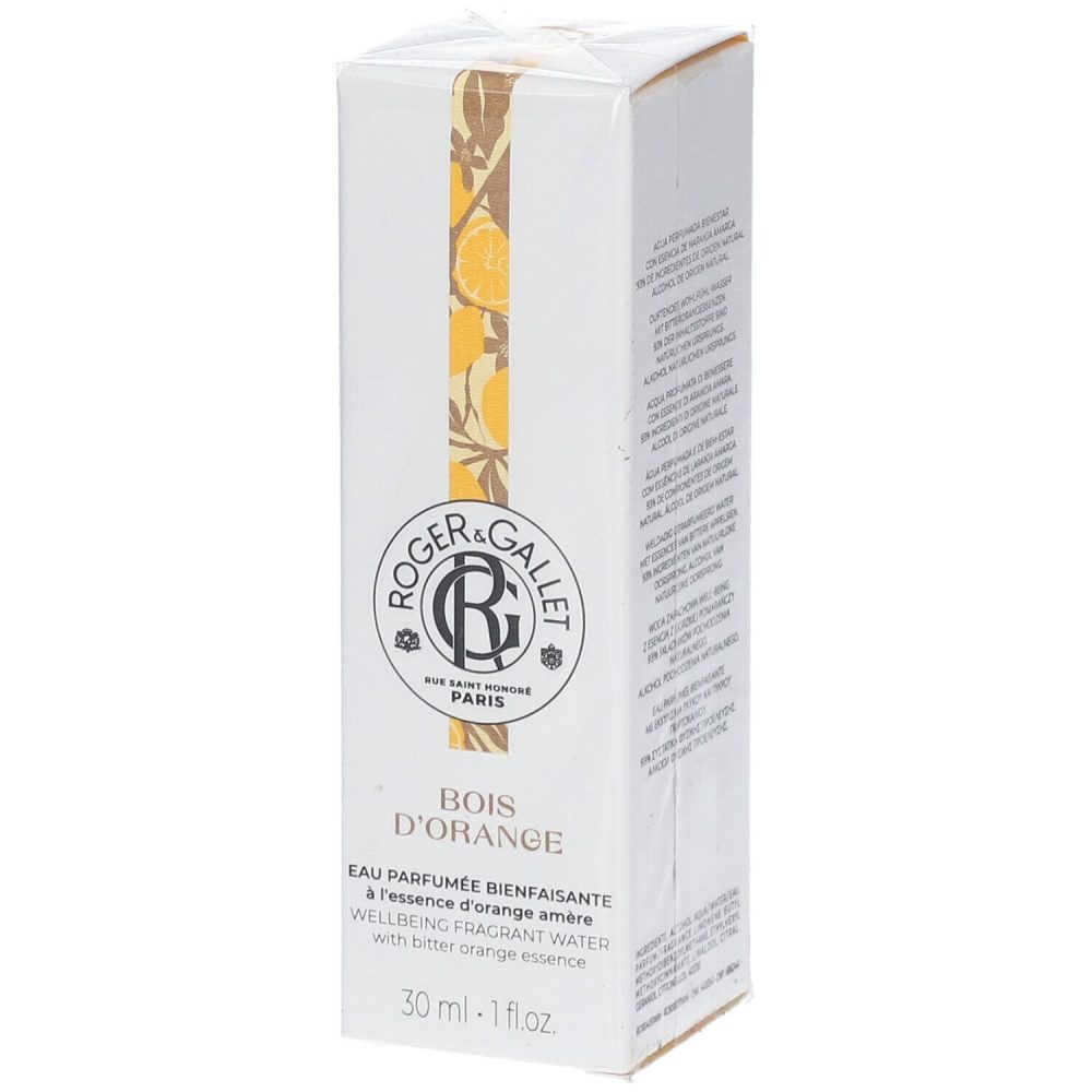 Roger & Gallet - Duftendes Wohlfühl-Wasser, Bois orange eau parfumee Duftendes Wohlfühl-Wasser, 30  ml, Weiss