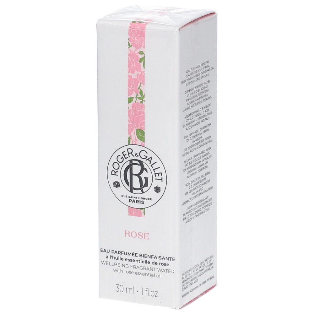 Roger & Gallet - Duftendes Wohlfühl-Wasser, Rose eau parfumee Duftendes Wohlfühl-Wasser, 30  ml, Weiss