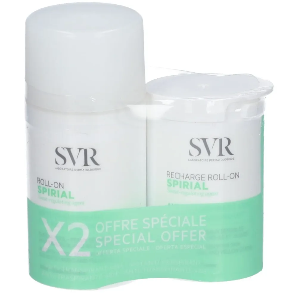 SVR Spirial Lotion Roll-on + Refill 50 ml
