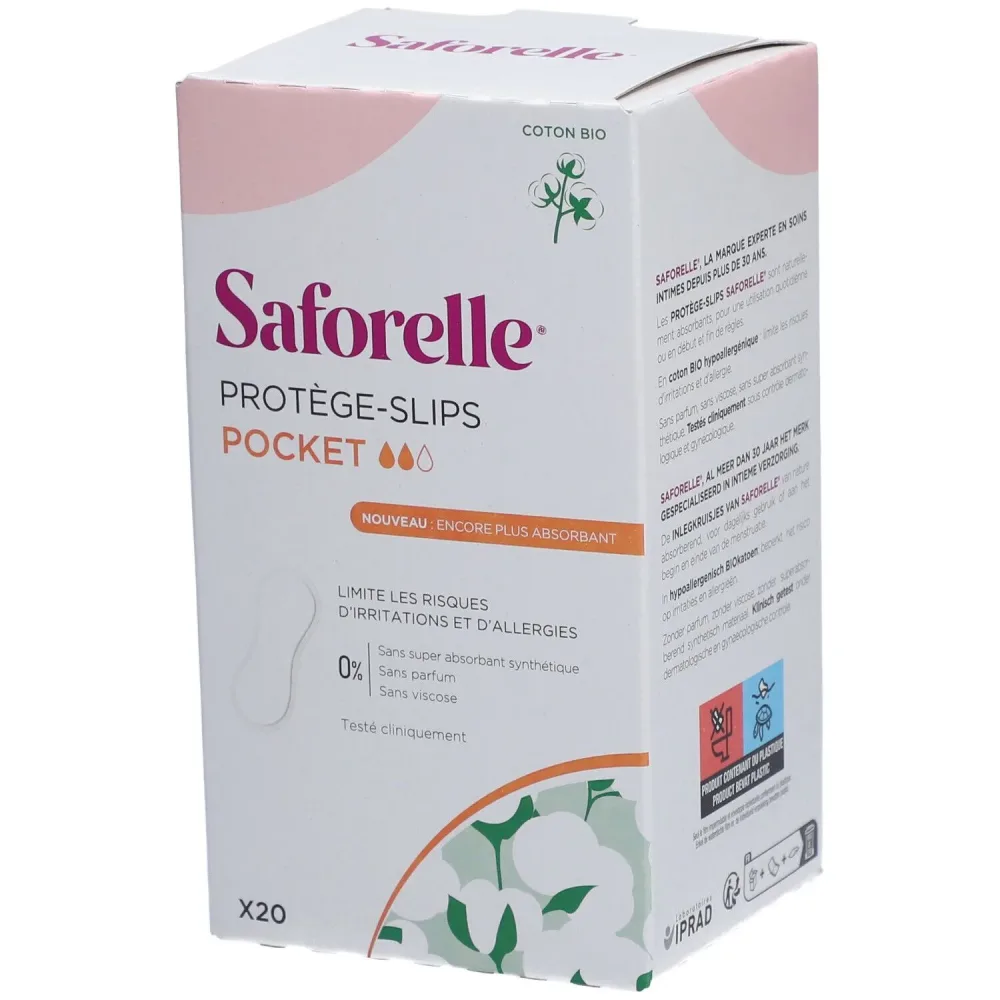 Saforelle® Slipeinlagen Pocket