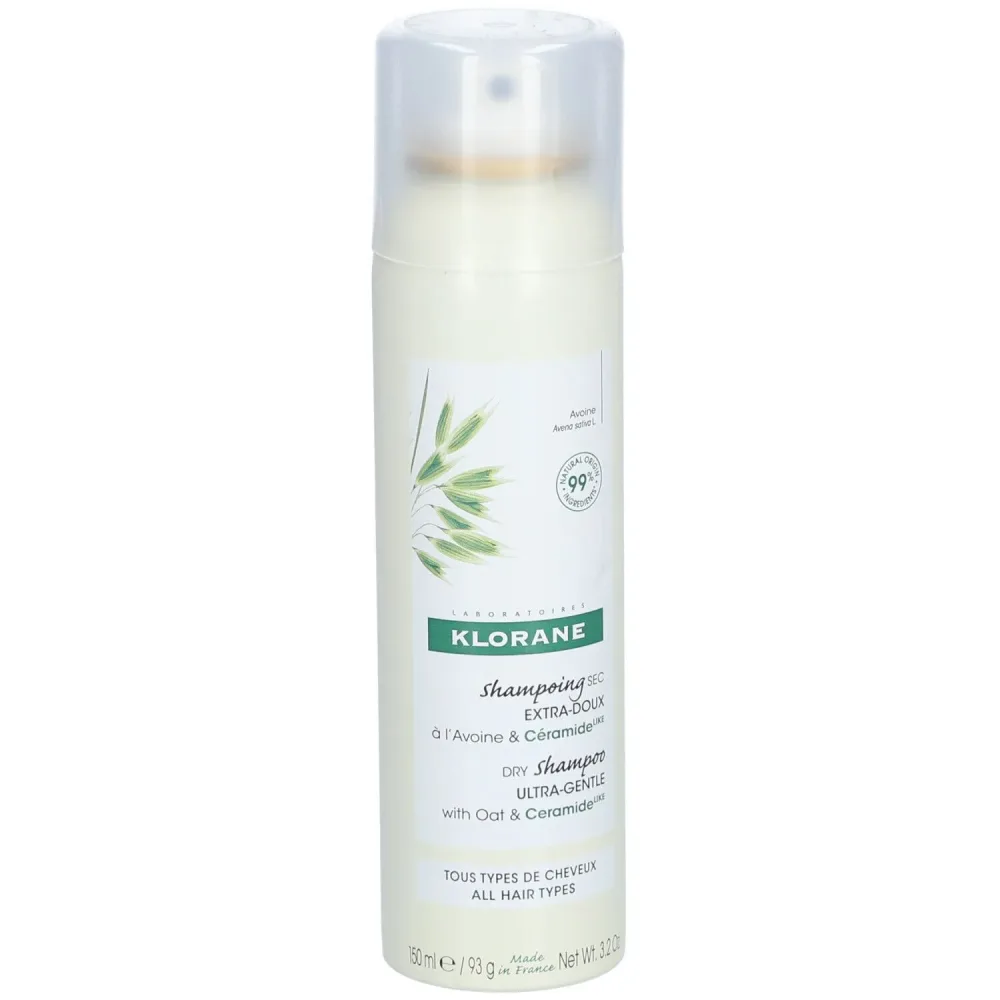 KLORANE - Trockenshampoo, Hafer & Ceramidᴸᴵᴷᴱ, 150  ml