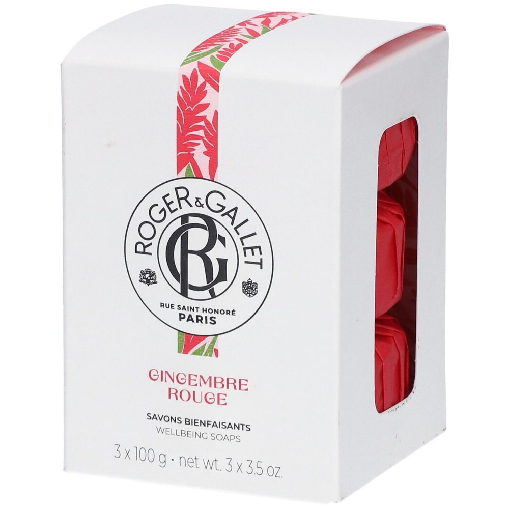 Gingembre Rouge Box Mit 3 Wohlfühl-seifen Unisex  Set