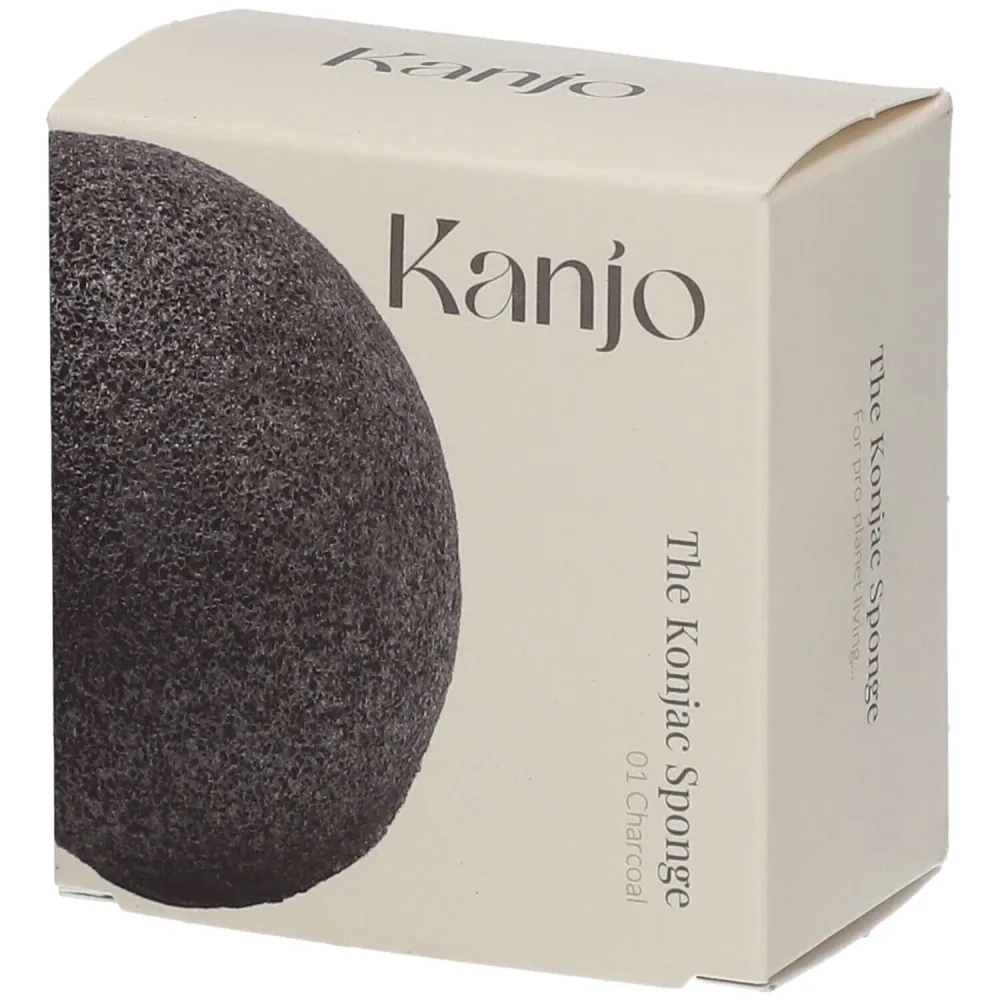 Kanjo Der Konjac-Schwamm 01 Kohle