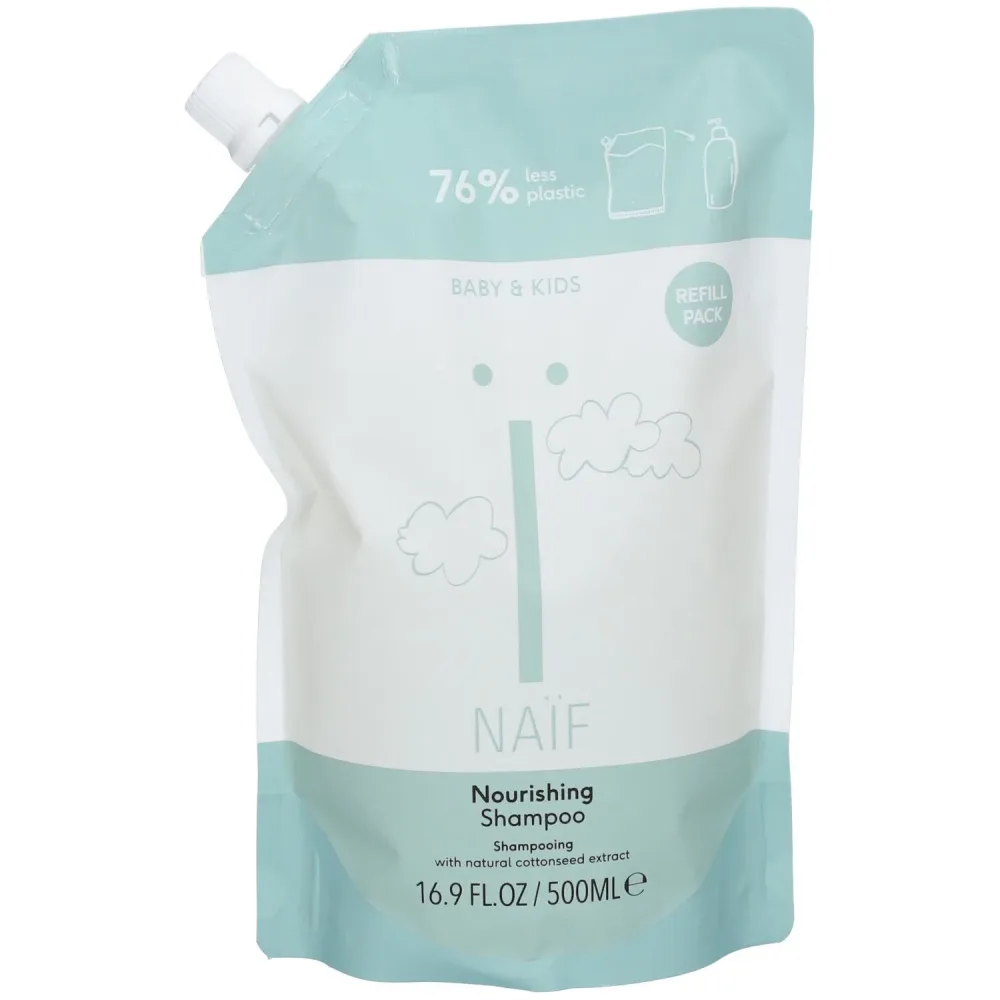 Naïf Baby & Kids Nourishing Shampoo Refill (500ml)