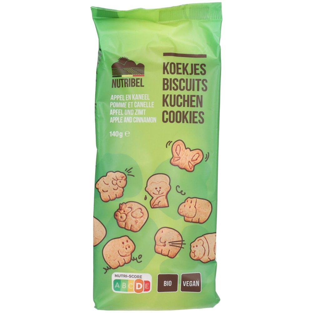 Nutribel Bio-Kekse mit Apfel und Zimt