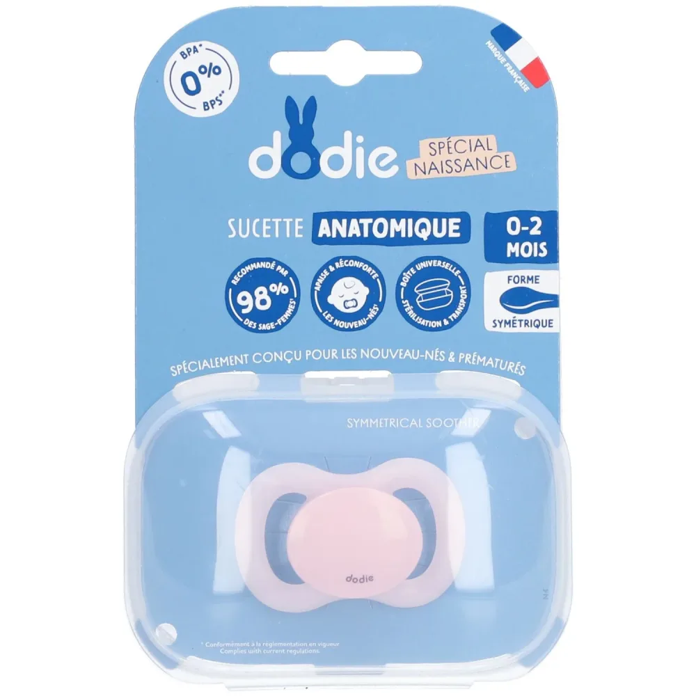 Dodie Anatomische Schnuller 0-2 Monate