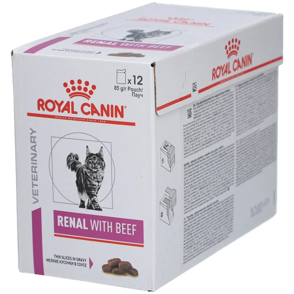 ROYAL CANIN Veterinary RENAL 12x85g Rind