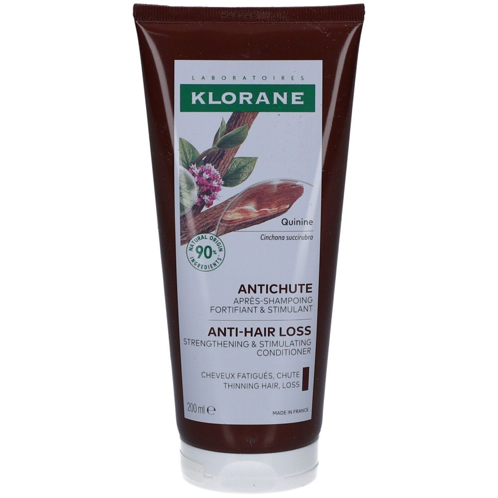Klorane Force - Müdes Haar | Antichute Kräftigende & stimulierende Haarspülung mit Chinin
