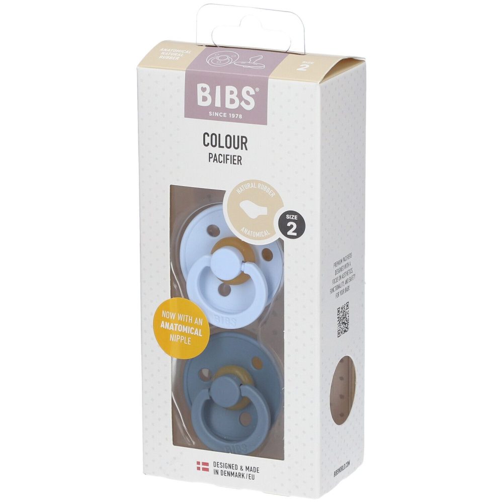 Bibs Anatomischer Sauger Petrol-Blau 6-16 Monate
