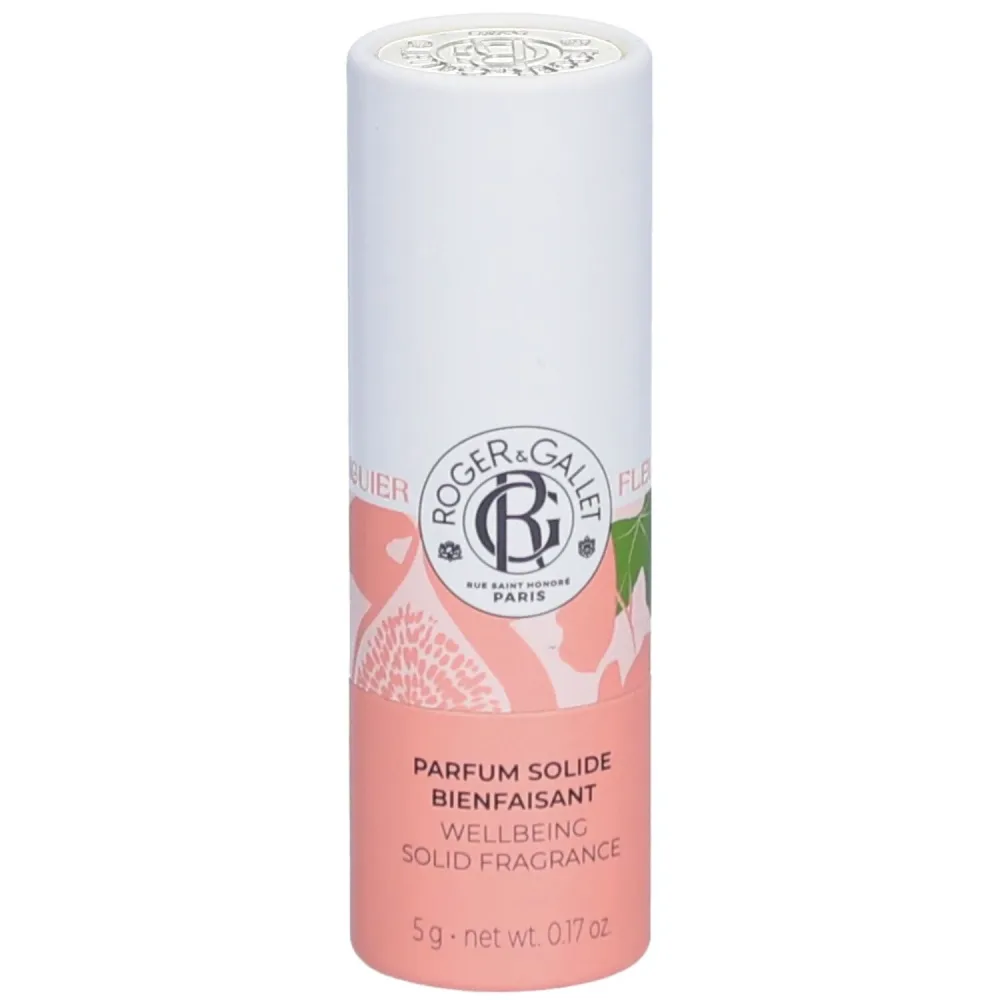 Roger & Gallet - Fleur de Figuier Fester Wohlfühl-Duft, RG FDF Parfum Solide Fleur de Figuier Fester Wohlfühl-Duft, 5  g