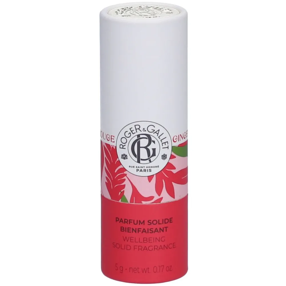 Roger & Gallet - Gingembre Rouge Fester Wohlfühl-Duft, RG Gingmbre Rouge Parfum Solid Gingembre Rouge Fester Wohlfühl-Duft, 5  g