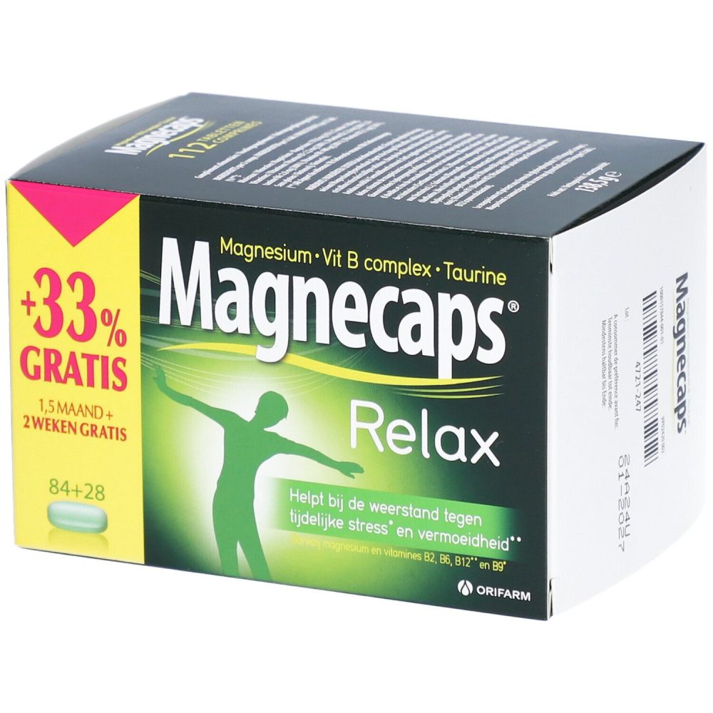 Magnecaps Relax + 33% Gratuit