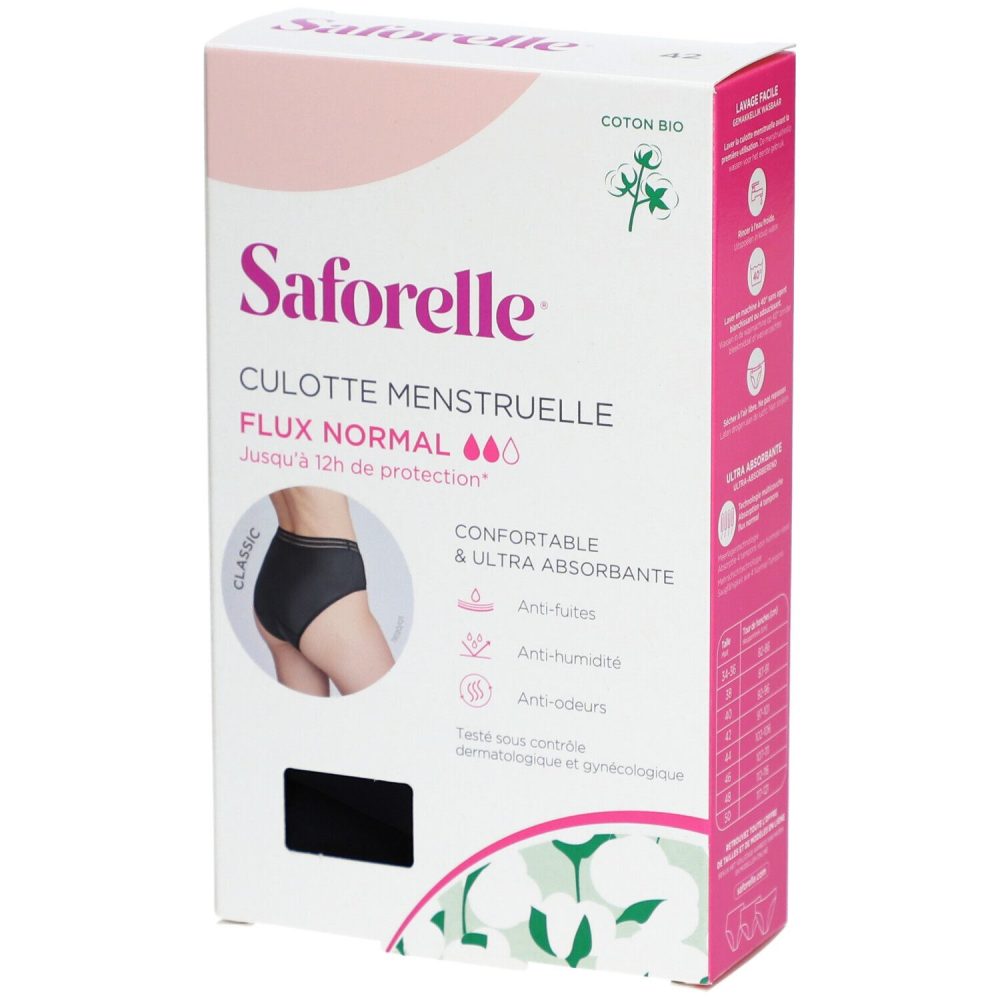 Saforelle Menstruations-Slip Normale Ströme Größe 42