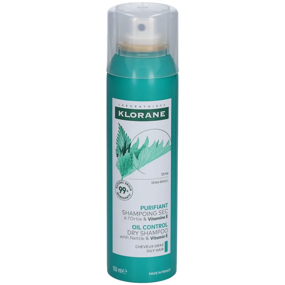 KLORANE Reinigendes Trockenshampoo Brennnessel (150ml)