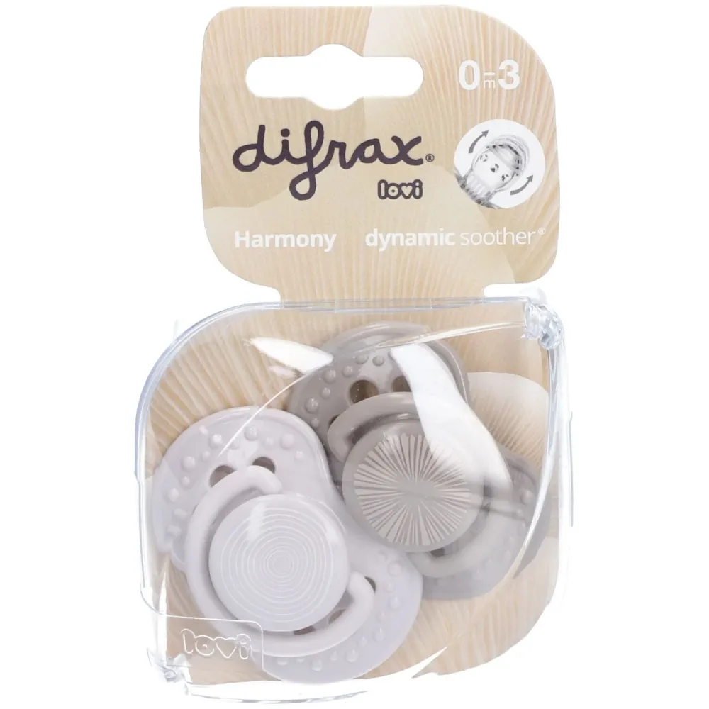 Difrax Schnuller Dynamic Harmony 0-3m
