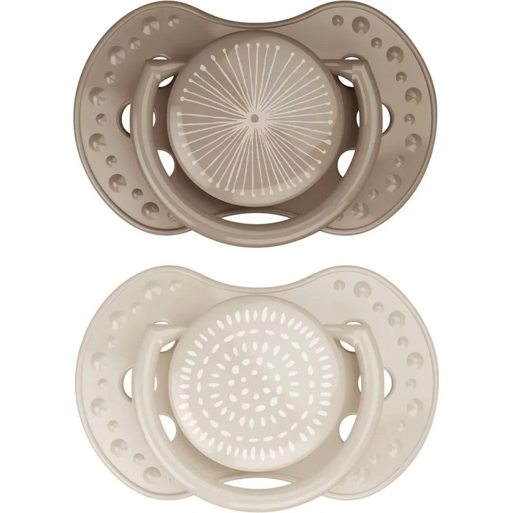 Difrax Sucette Dynamische Harmonie Creme - L.Braun 6-18m