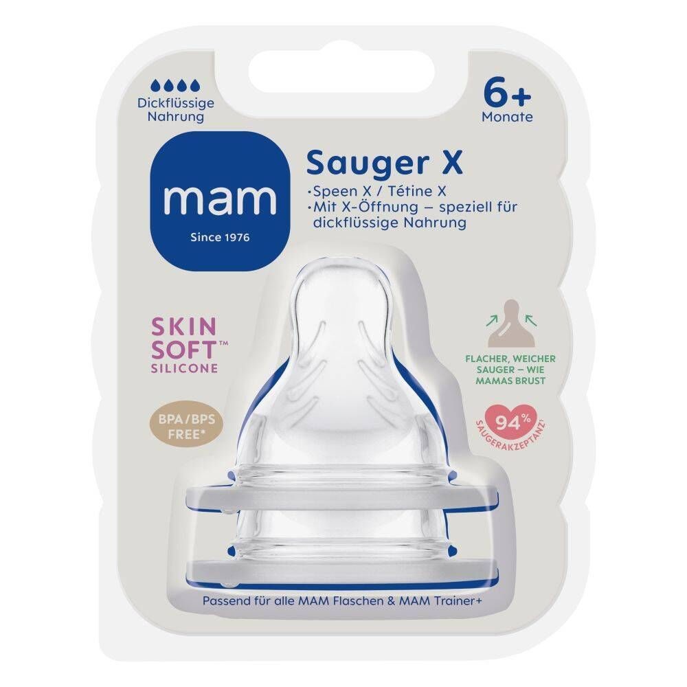 MAM Sauger Größe X 6m+