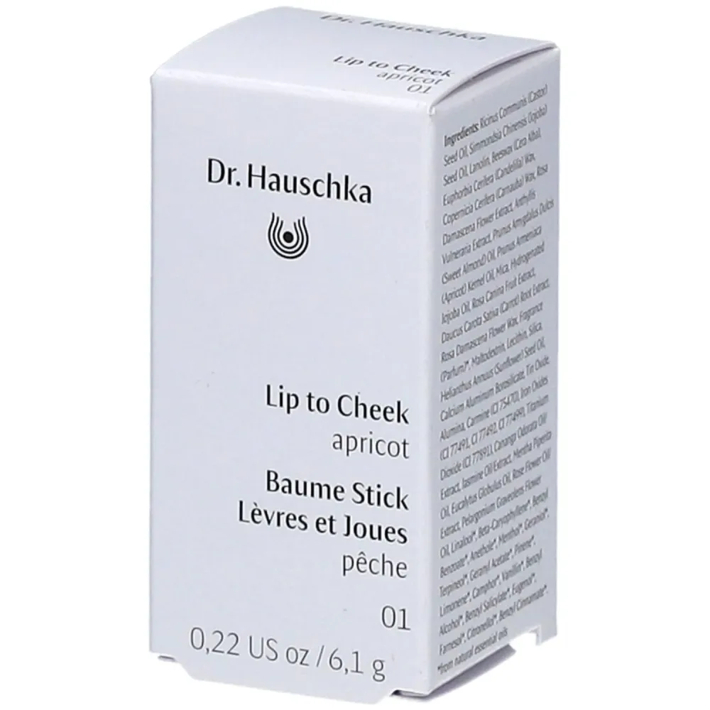 Dr. Hauschka Lip to Cheek 02 red Lippenstifte 6,5 g 1 - APRICOT