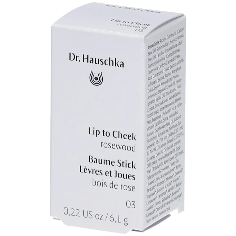 Dr. Hauschka Lip to Cheek 02 red Lippenstifte 6,5 g 3 - ROSEWOOD