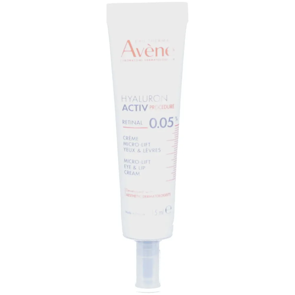 Avene - Hyaluron Activ Procedure Micro-Creme für Augen und Lippen, 15 ml
