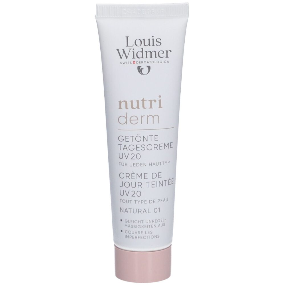 Louis Widmer Nutriderm Getönte Tagescreme Uv20 Natural 01 Ohne Parfum