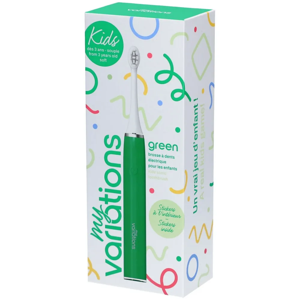 Myvariations Elektrische Zahnbürste Kids Sonic Green