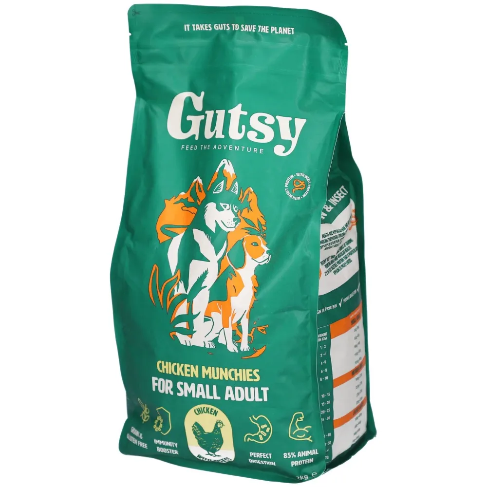 Gutsy Chicken Munchies Small Adult