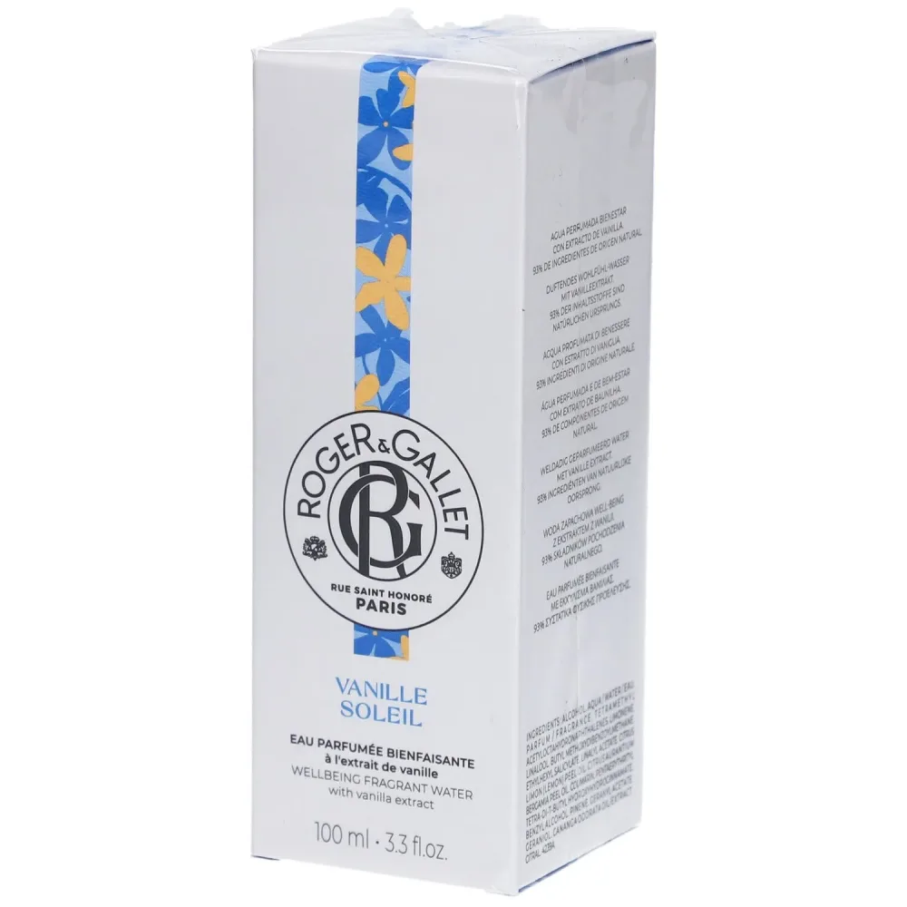 Roger & Gallet - Vanille Soleil Duftendes Wohlfühl-Wasser, 100  ml
