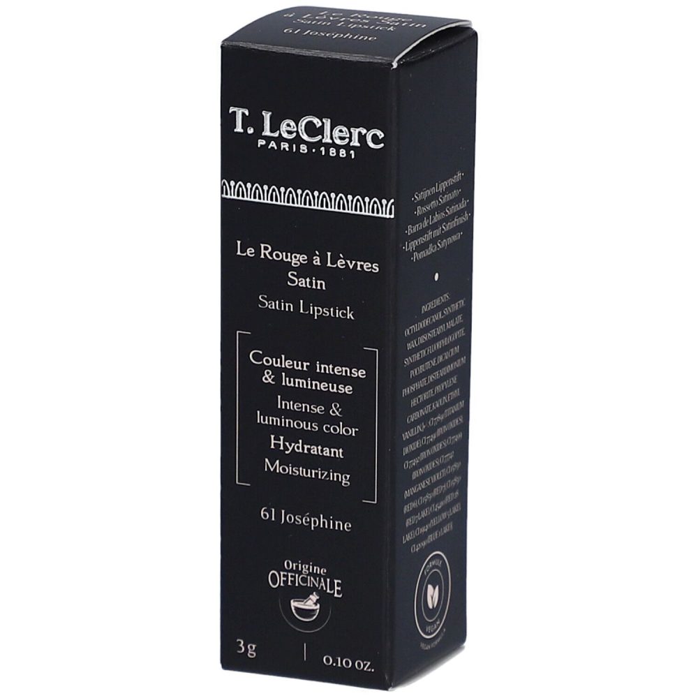 T.LeClerc Satin Lipstick Lippenstift 3 g Nr. 61 - Josephine
