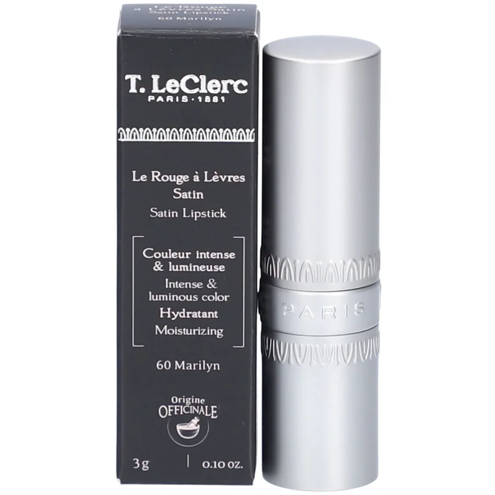 T.LeClerc Satin Lipstick Lippenstift 3 g Nr. 60 - Marilyn