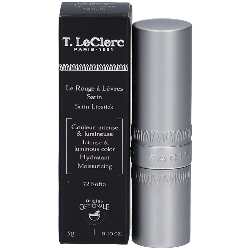 T.LeClerc Satin Lipstick Lippenstift 3 g Nr. 72 - Sofia