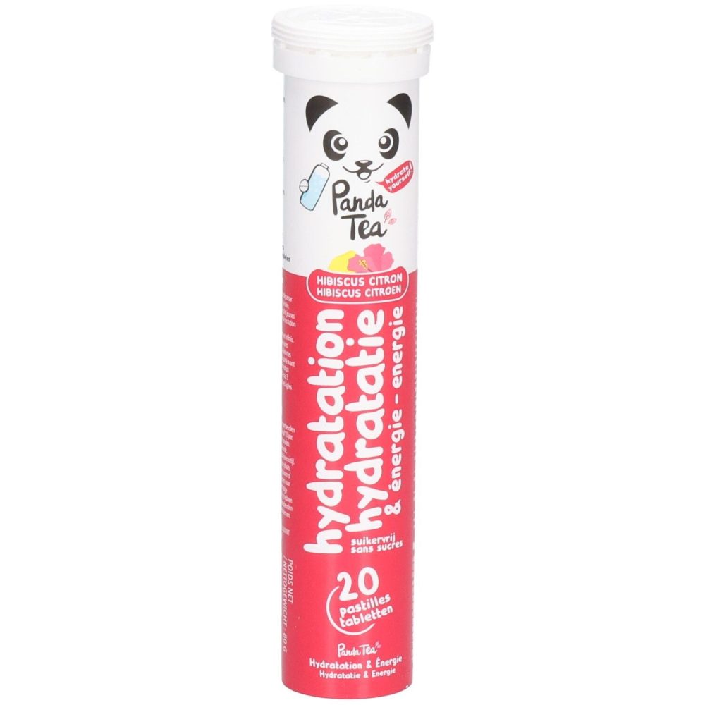 Panda Tea Hydratation Zitrone/Hibiskus