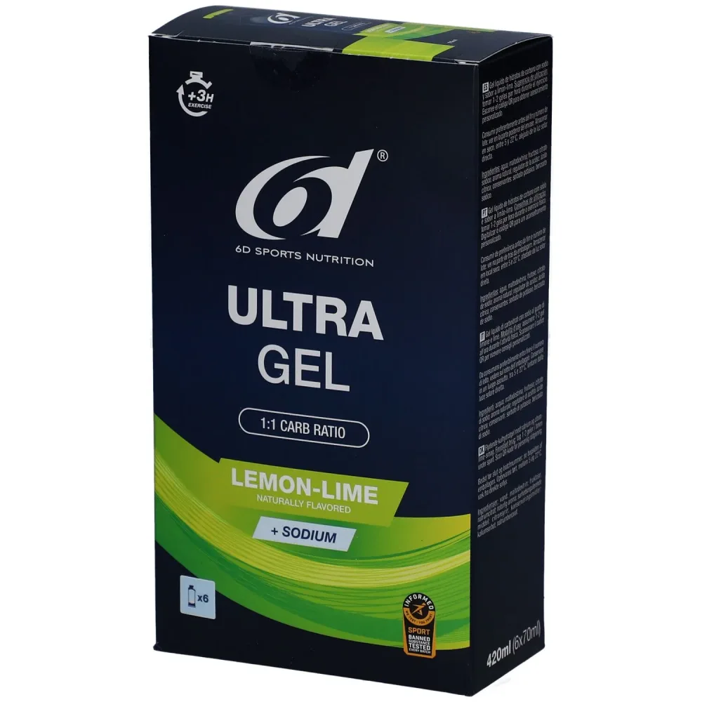 6d Ultra Gel Zitrone-Limette