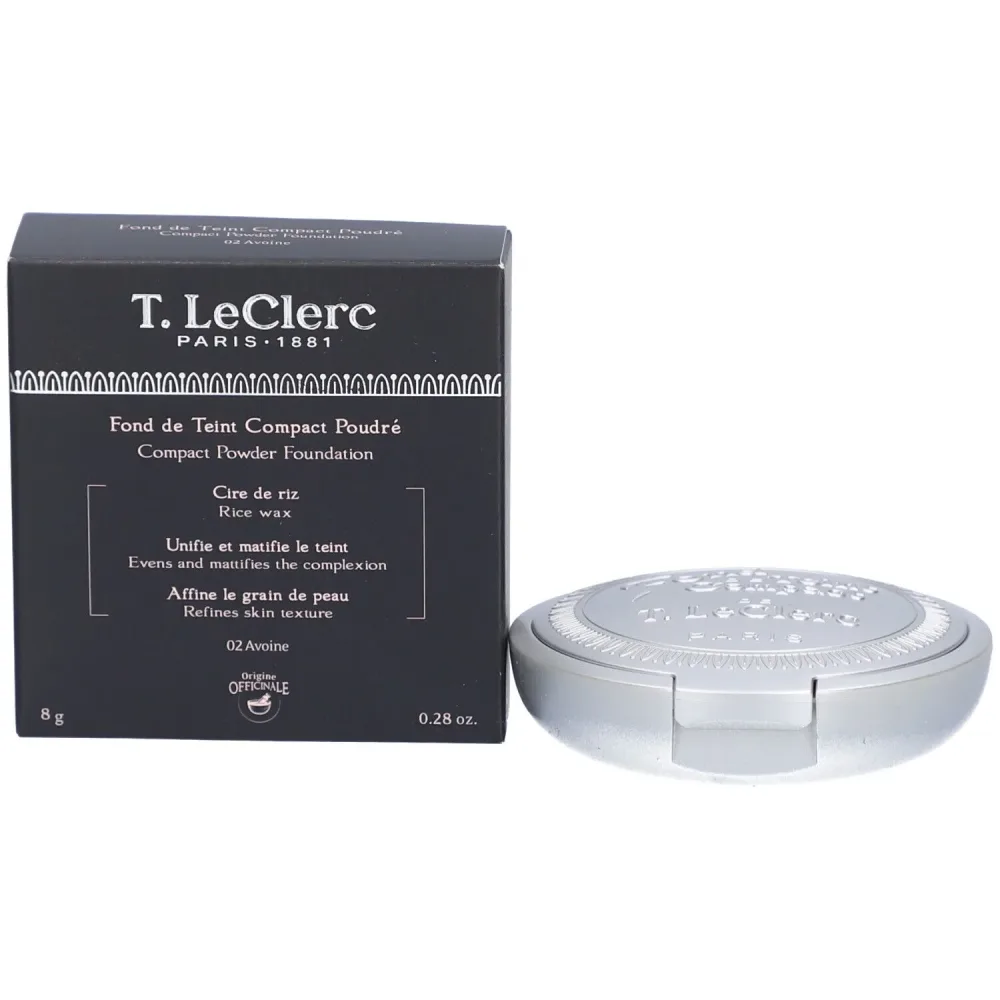 T. Leclerc - Kompakt Foundation Compact Powder Foundation, One Size,  Avoine