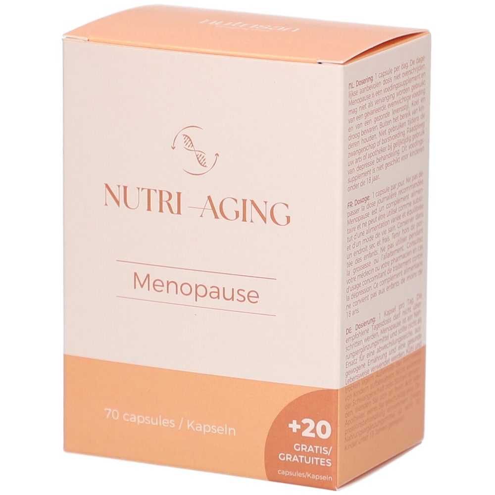Nutrisan Nutri-Aging Menopause ? Unterstützung in den Wechseljahren