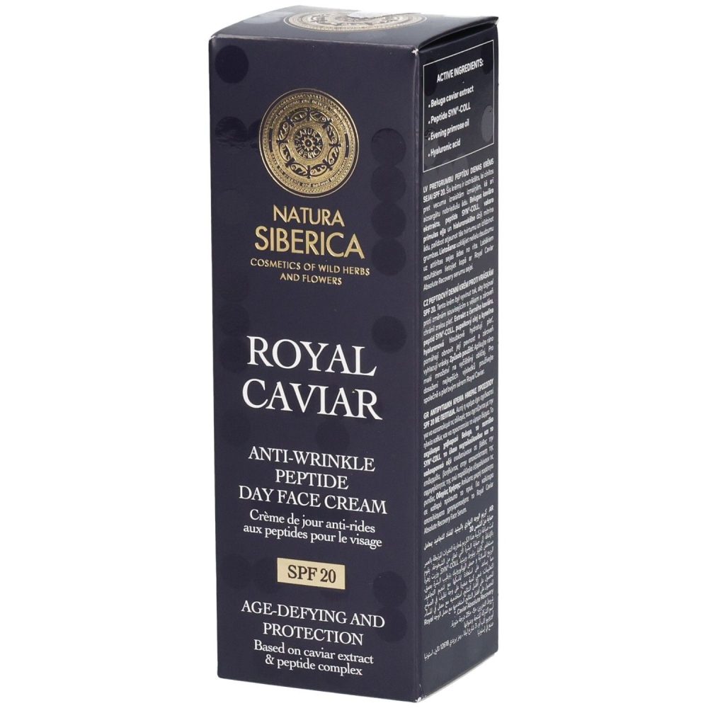 Royal Caviar Crème visage de jour anti-rides aux peptides Spf20