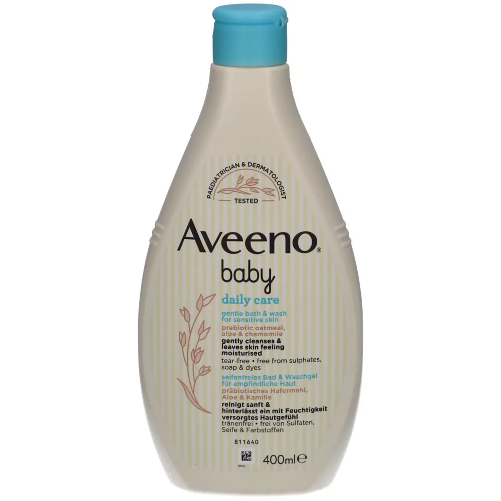 Aveeno Baby Daily Care, Sanftes Bad & Duschgel (400ml)