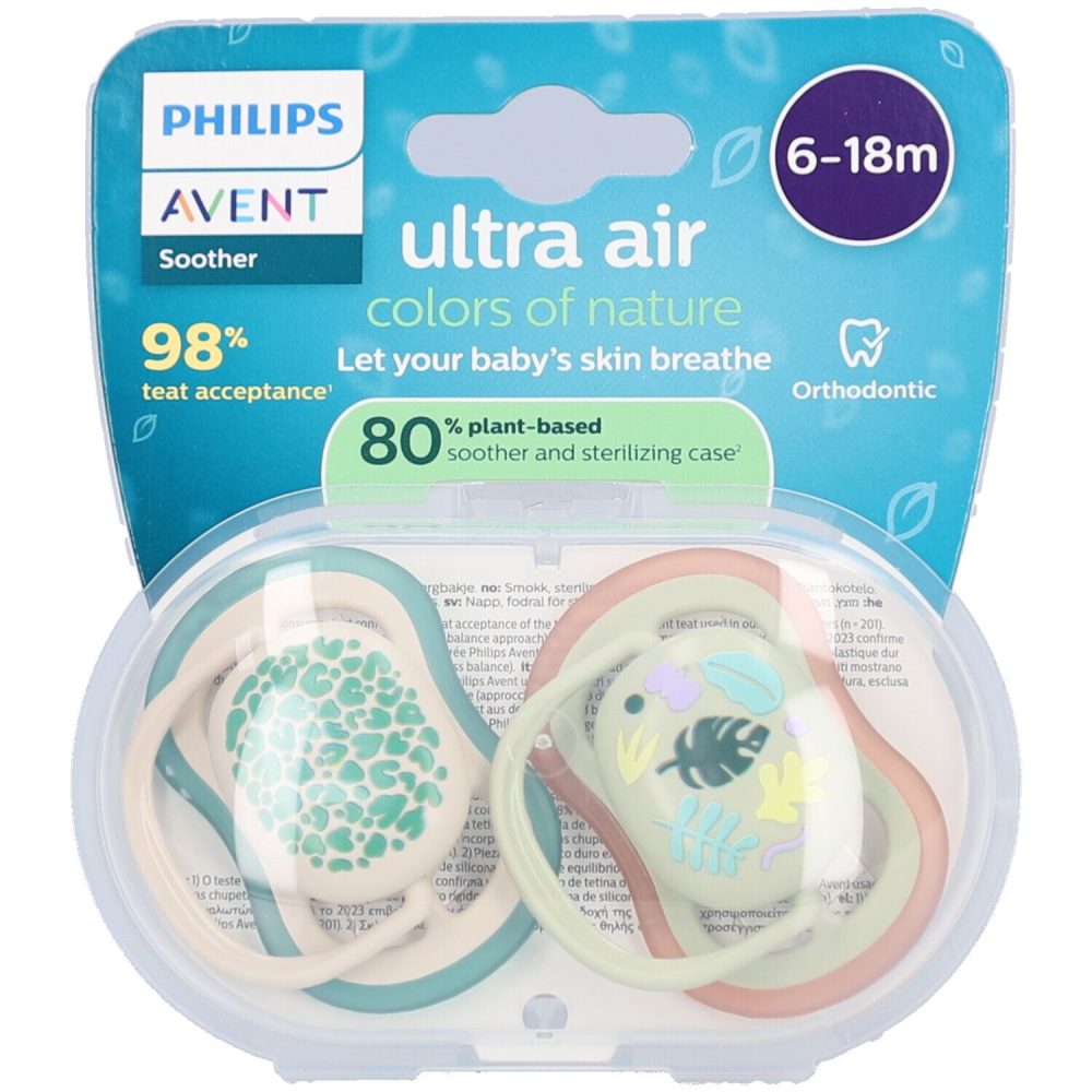 Philips Avent Schnuller +6m Laub-Luft