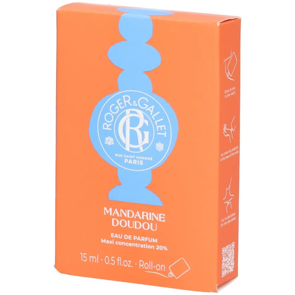 Roger & Gallet - Mandarine Doudou Eau De Parfum Roll-On, 15  ml