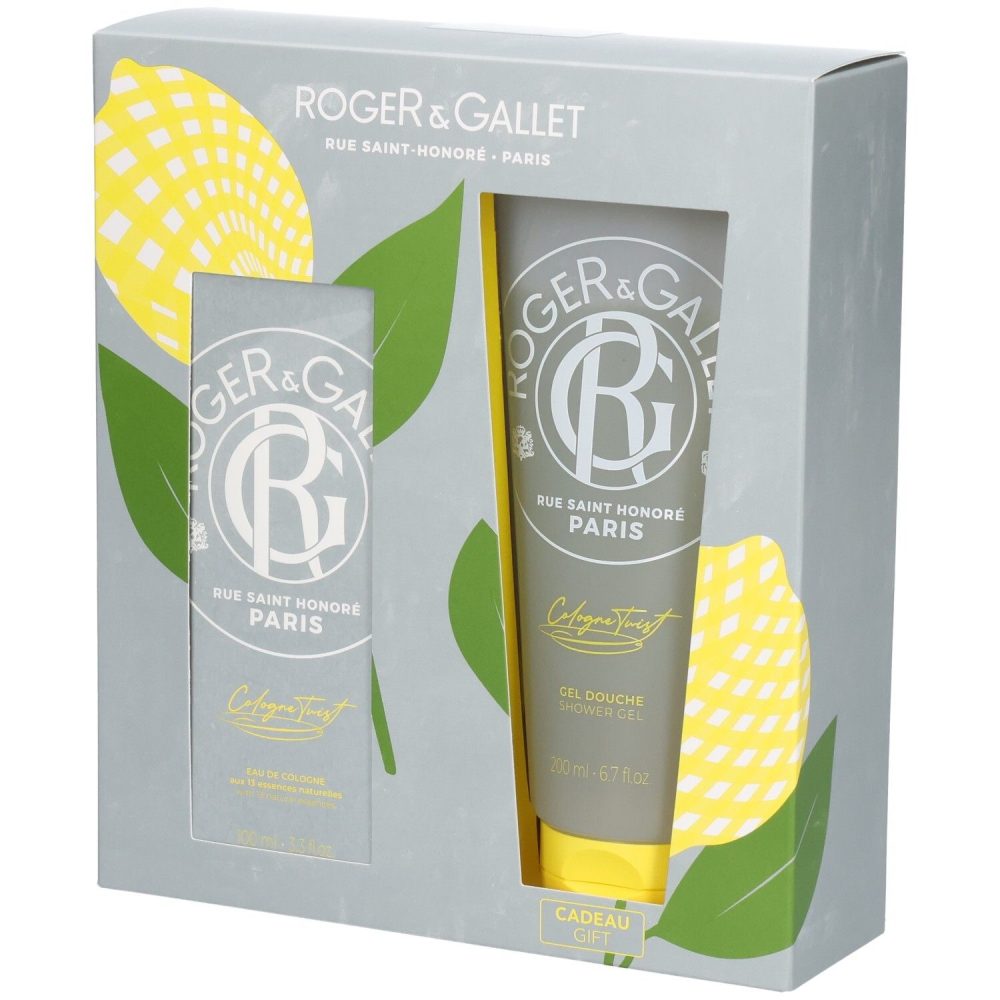 Roger&Gallet Vatertags-Geschenkset mit 'Cologne Twist? und Duschgel
