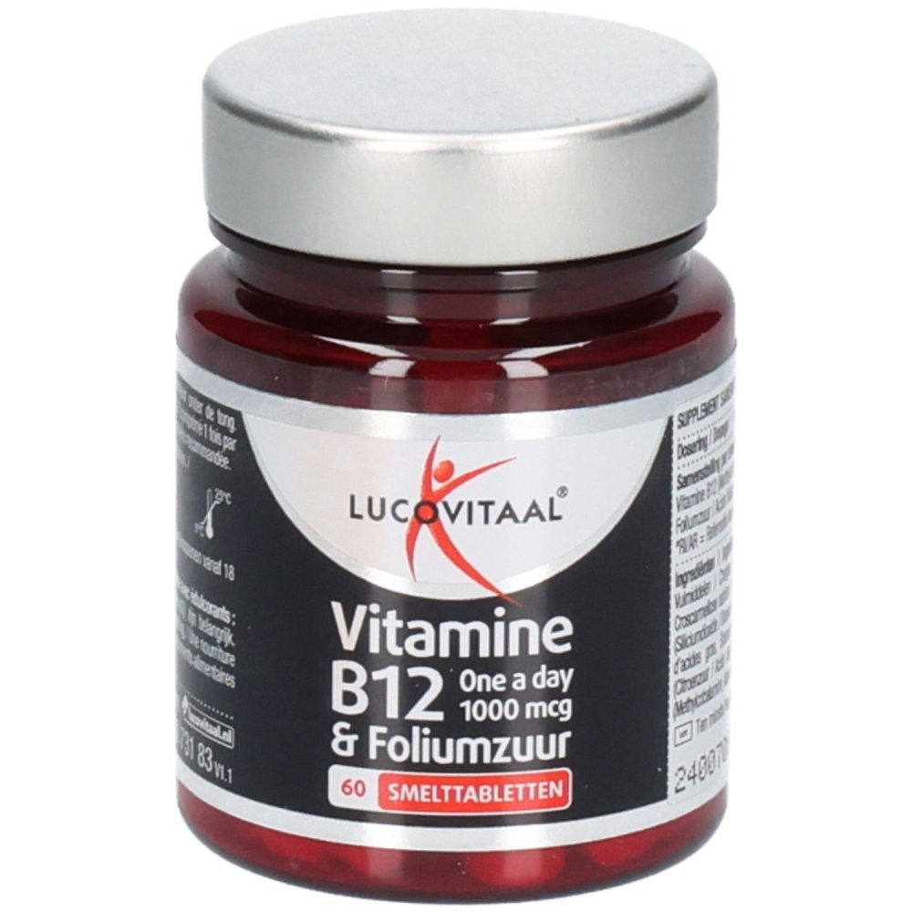 Lucovitaal Vitamin B12 & Folsäure 1000 mcg Schmelztabletten