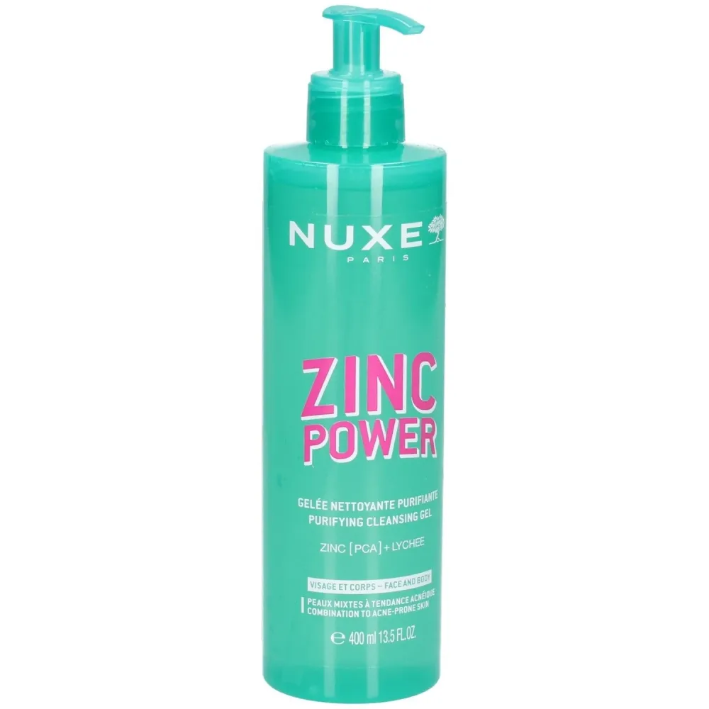 Nuxe - Zinc Power - Klärendes Reinigungsgel, 400 ml