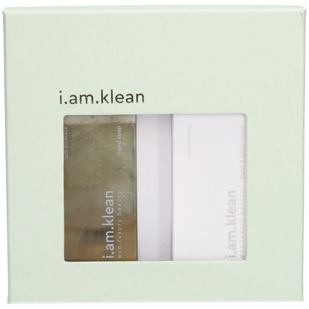 i.am.klean Geschenkset Handseife und Körperlotion Soft Embrace