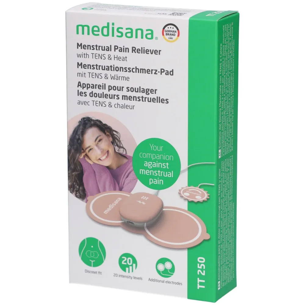 Medisana® TT 250 Menstruationsschmerz-Pad mit Tens & Wärme